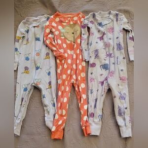 2t girls pajama bundle